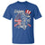 Happy 4th Of July T Shirt Patriotic American Flag USA - Wonder Print Shop