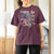 Happy 4th Of July T Shirt For Women Patriotic American Flag USA - Wonder Print Shop