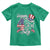 Happy 4th Of July Toddler T Shirt Patriotic American Flag USA - Wonder Print Shop