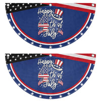 Happy 4th Of July Patriotic Fan Flag American Flag USA