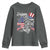 Happy 4th Of July Youth Sweatshirt Patriotic American Flag USA - Wonder Print Shop