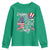Happy 4th Of July Youth Sweatshirt Patriotic American Flag USA - Wonder Print Shop