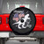 Dinosaur Happy 4th of July Spare Tire Cover Patriotic American Flag USA - Wonder Print Shop