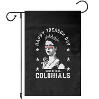 Happy Treason Day Garden Flag British Queen Funny July 4th Colonial Meme - Wonder Print Shop