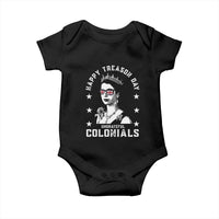 Happy Treason Day Baby Onesie British Queen Funny July 4th Colonial Meme - Wonder Print Shop
