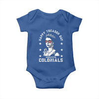 Happy Treason Day Baby Onesie British Queen Funny July 4th Colonial Meme - Wonder Print Shop