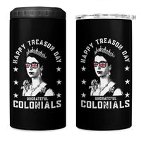 Happy Treason Day 4 in 1 Can Cooler Tumbler British Queen Funny July 4th Colonial Meme - Wonder Print Shop