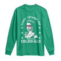 Happy Treason Day Long Sleeve Shirt British Queen Funny July 4th Colonial Meme - Wonder Print Shop