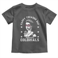 Happy Treason Day Toddler T Shirt British Queen Funny July 4th Colonial Meme - Wonder Print Shop