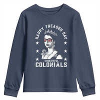 Happy Treason Day Youth Sweatshirt British Queen Funny July 4th Colonial Meme - Wonder Print Shop