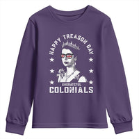 Happy Treason Day Youth Sweatshirt British Queen Funny July 4th Colonial Meme - Wonder Print Shop