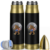 Patriotic Bigfoot 4th of July Bullet Tumbler American Flag Merica Fireworks Sasquatch Moon - Wonder Print Shop