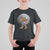 Patriotic Bigfoot 4th of July T Shirt For Kid American Flag Merica Fireworks Sasquatch Moon - Wonder Print Shop