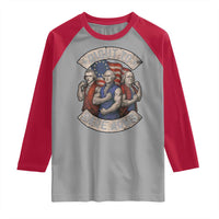Funny Right to Bare Arms Founding Fathers Raglan Shirt 4th of July Patriotic Celebrations - Wonder Print Shop