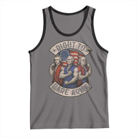 Funny Right to Bare Arms Founding Fathers Tank Top 4th of July Patriotic Celebrations - Wonder Print Shop