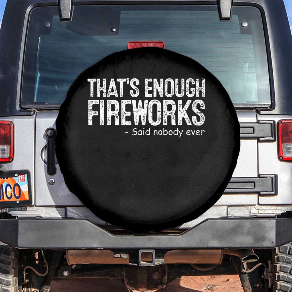 Funny Fireworks Spare Tire Cover 4th Of July - Wonder Print Shop