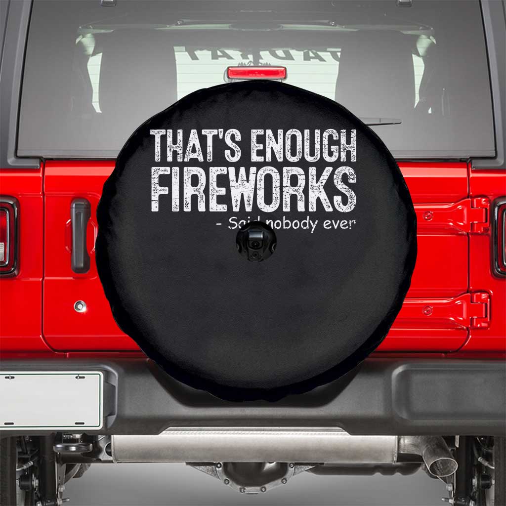 Funny Fireworks Spare Tire Cover 4th Of July - Wonder Print Shop