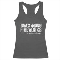 Funny Fireworks Racerback Tank Top 4th Of July - Wonder Print Shop
