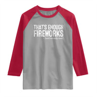 Funny Fireworks Raglan Shirt 4th Of July - Wonder Print Shop