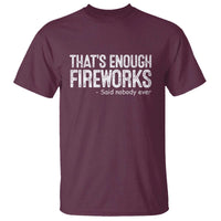 Funny Fireworks T Shirt 4th Of July - Wonder Print Shop