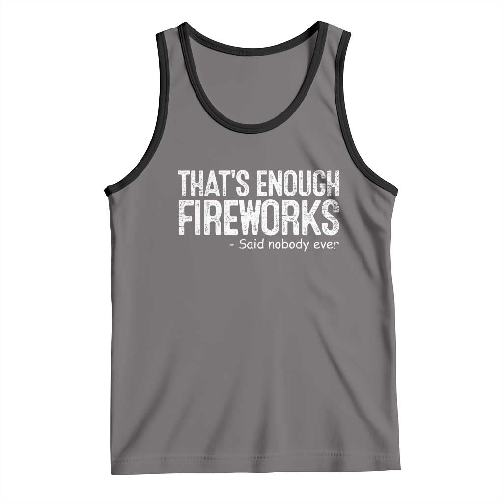 Funny Fireworks Tank Top 4th Of July - Wonder Print Shop