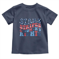 Stars Stripes And Women Rights Toddler T Shirt Groovy Retro 4th Of July - Wonder Print Shop