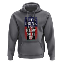 Funny Beer American Flag 4th of July Hoodie Merica Drinking USA - Wonder Print Shop