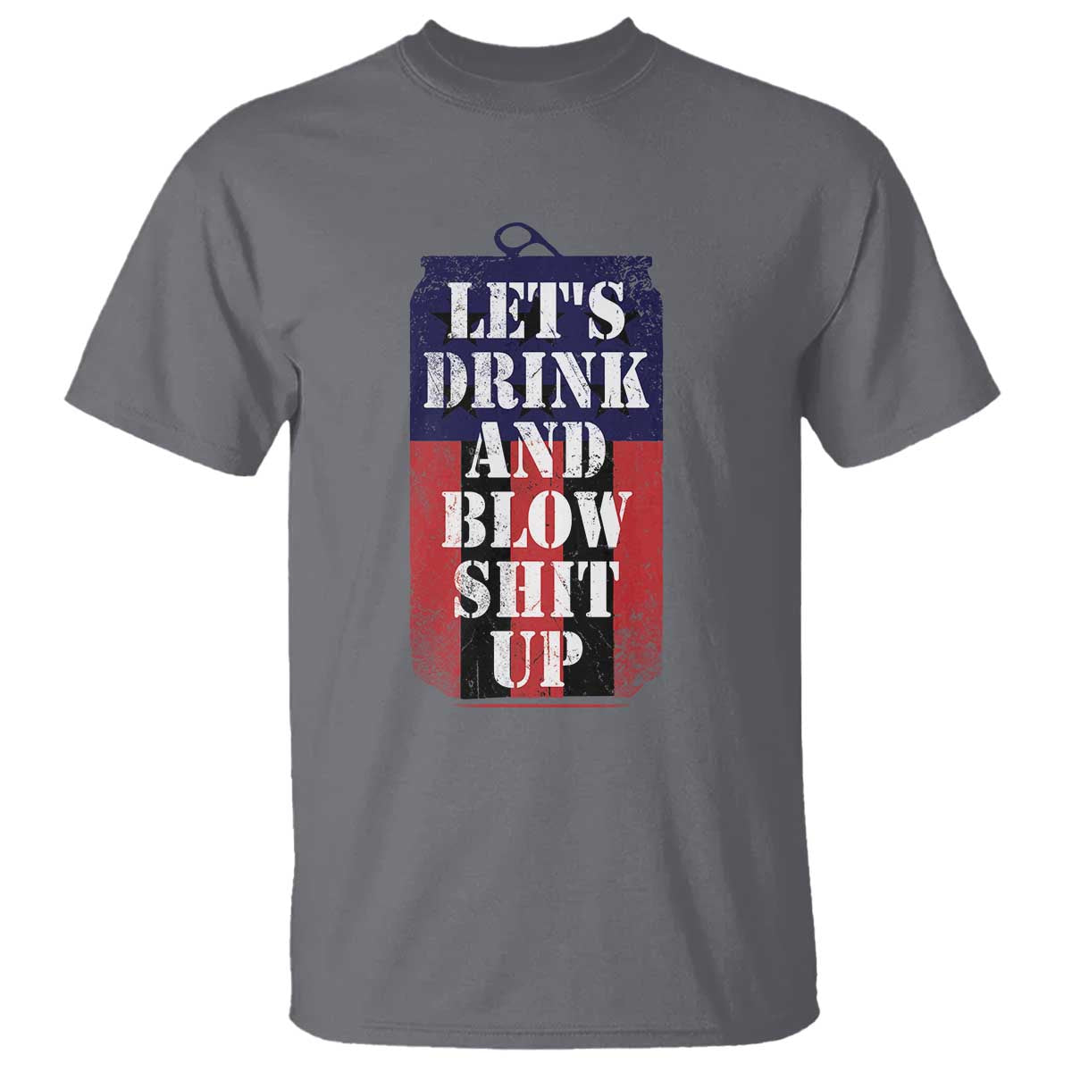 Funny Beer American Flag 4th of July T Shirt Merica Drinking USA - Wonder Print Shop