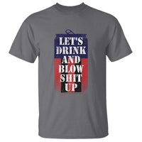 Funny Beer American Flag 4th of July T Shirt Merica Drinking USA - Wonder Print Shop