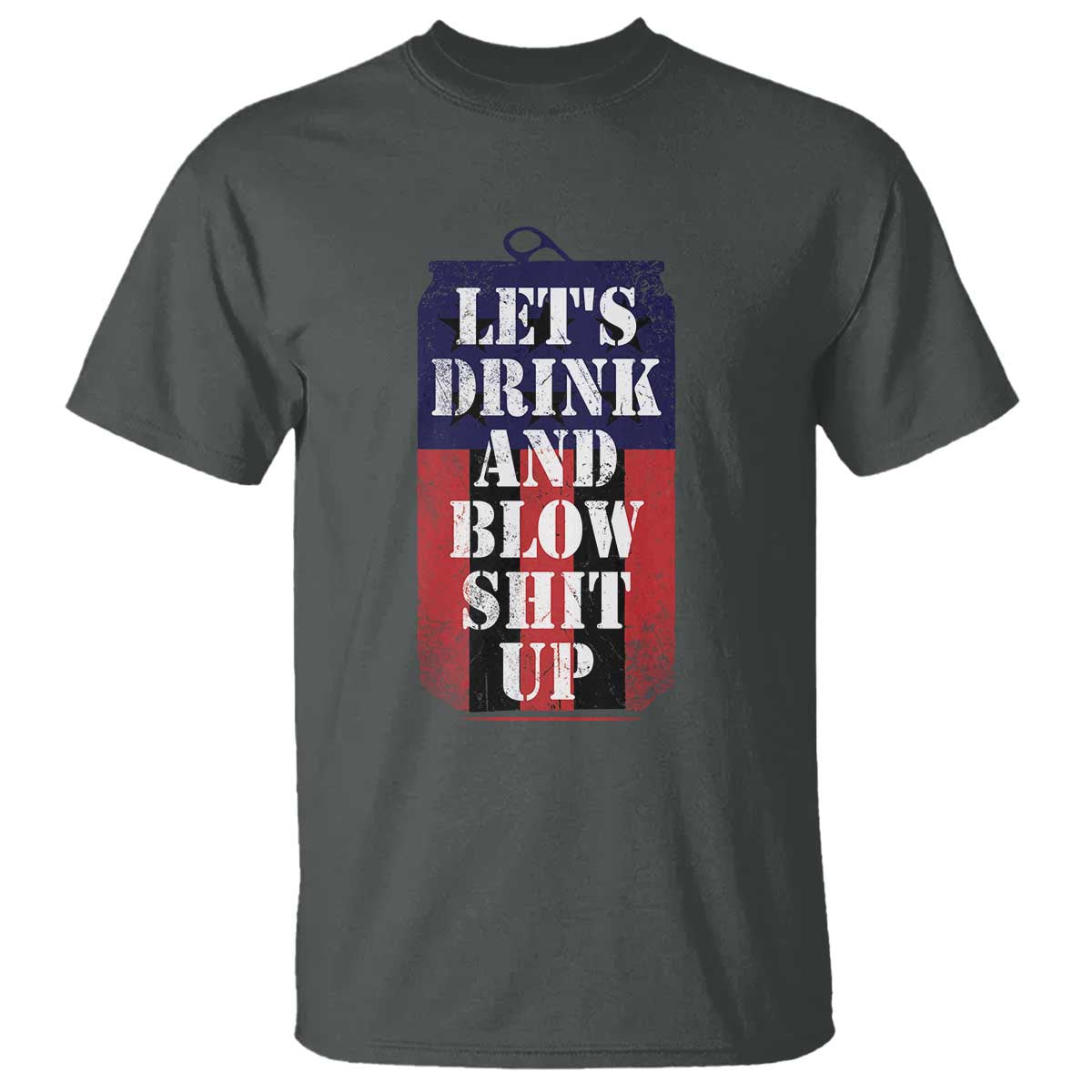 Funny Beer American Flag 4th of July T Shirt Merica Drinking USA - Wonder Print Shop
