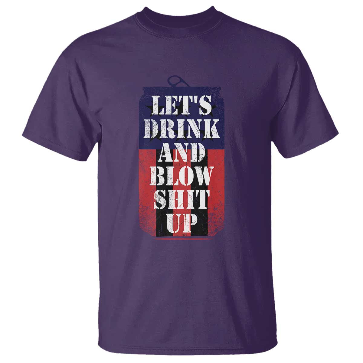Funny Beer American Flag 4th of July T Shirt Merica Drinking USA - Wonder Print Shop