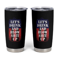 Funny Beer American Flag 4th of July Tumbler Cup Merica Drinking USA - Wonder Print Shop