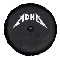ADHD Spare Tire Cover Funny Heavy Metal Rock Music Design Meme - Wonder Print Shop