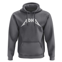 ADHD Hoodie Funny Heavy Metal Rock Music Design Meme - Wonder Print Shop