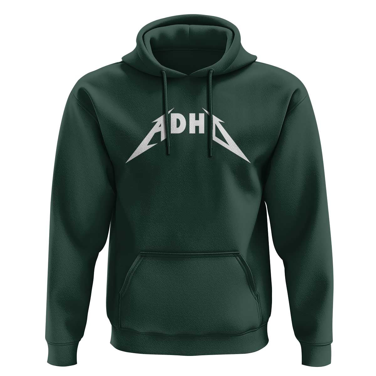 ADHD Hoodie Funny Heavy Metal Rock Music Design Meme - Wonder Print Shop