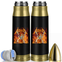 Funny Skeleton ADHD Bullet Tumbler Meme Flames Neurodivergent Gen Z - Wonder Print Shop