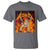 Funny Skeleton ADHD T Shirt Meme Flames Neurodivergent Gen Z - Wonder Print Shop