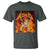Funny Skeleton ADHD T Shirt Meme Flames Neurodivergent Gen Z - Wonder Print Shop