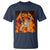Funny Skeleton ADHD T Shirt Meme Flames Neurodivergent Gen Z - Wonder Print Shop