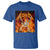 Funny Skeleton ADHD T Shirt Meme Flames Neurodivergent Gen Z - Wonder Print Shop