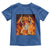 Funny Skeleton ADHD Toddler T Shirt Meme Flames Neurodivergent Gen Z - Wonder Print Shop
