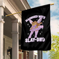 ADHD Meme Garden Flag Funny Slay DHD Frog Neurodivergent - Wonder Print Shop