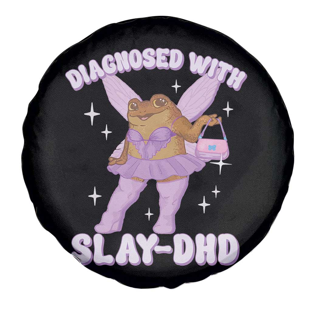 ADHD Meme Spare Tire Cover Funny Slay DHD Frog Neurodivergent - Wonder Print Shop