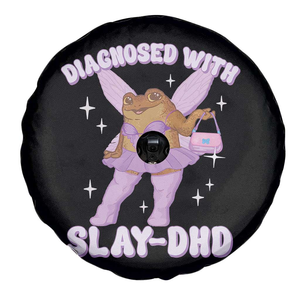 ADHD Meme Spare Tire Cover Funny Slay DHD Frog Neurodivergent - Wonder Print Shop