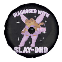ADHD Meme Spare Tire Cover Funny Slay DHD Frog Neurodivergent - Wonder Print Shop