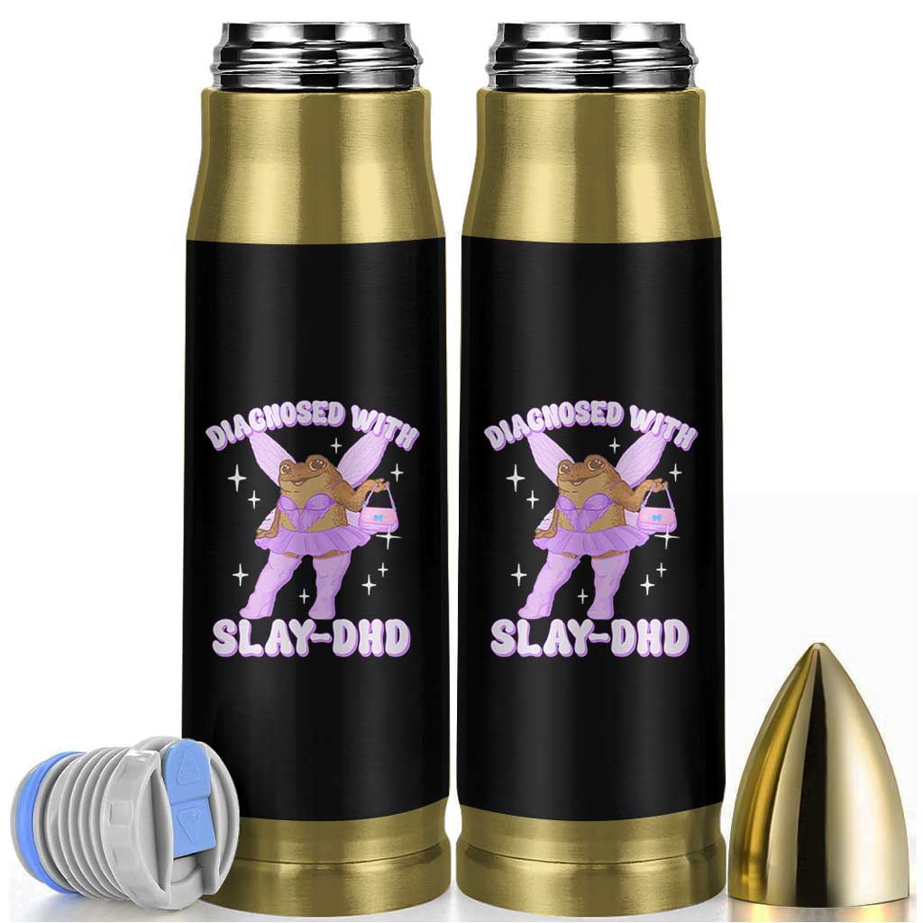 ADHD Meme Bullet Tumbler Funny Slay DHD Frog Neurodivergent - Wonder Print Shop