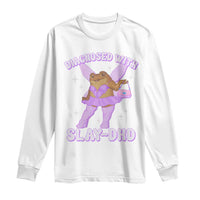 ADHD Meme Long Sleeve Shirt Funny Slay DHD Frog Neurodivergent - Wonder Print Shop