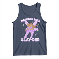 ADHD Meme Tank Top Funny Slay DHD Frog Neurodivergent - Wonder Print Shop