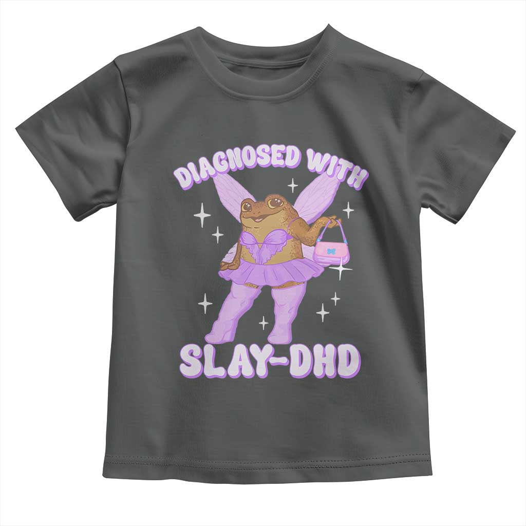 ADHD Meme Toddler T Shirt Funny Slay DHD Frog Neurodivergent - Wonder Print Shop
