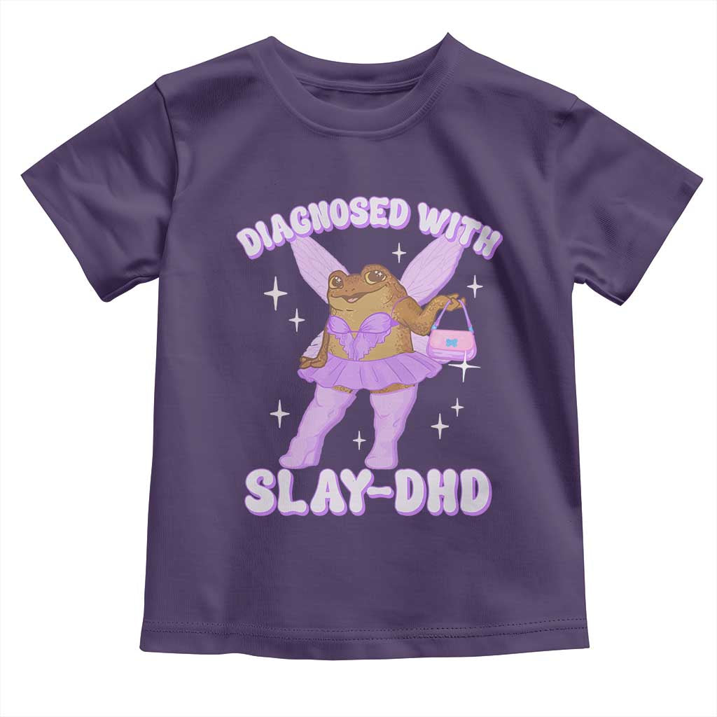 ADHD Meme Toddler T Shirt Funny Slay DHD Frog Neurodivergent - Wonder Print Shop
